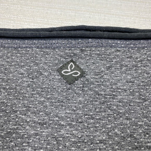 Prana Robyn V-Neck Relaxed Gray Long Sleeve Top - Picture 5 of 12